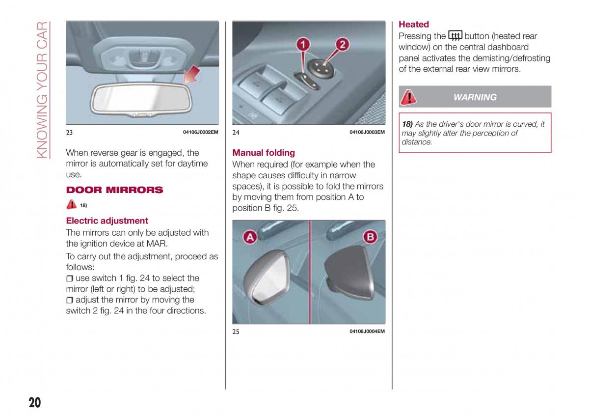 Fiat Tipo combi owners manual / page 22