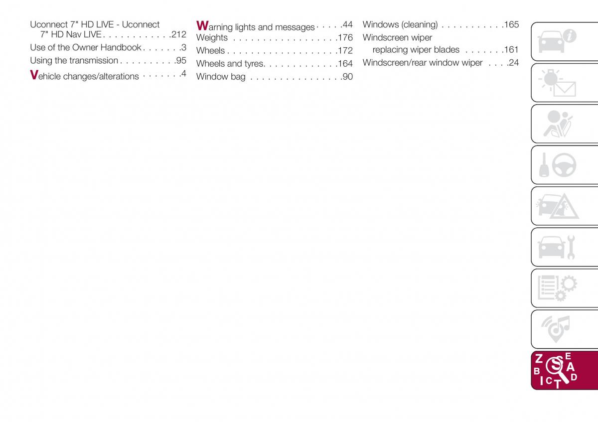 Fiat Tipo combi owners manual / page 237