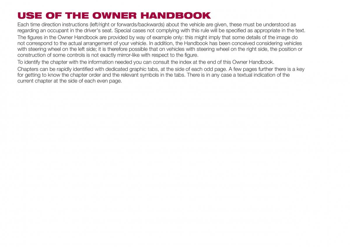 Fiat Tipo combi owners manual / page 5