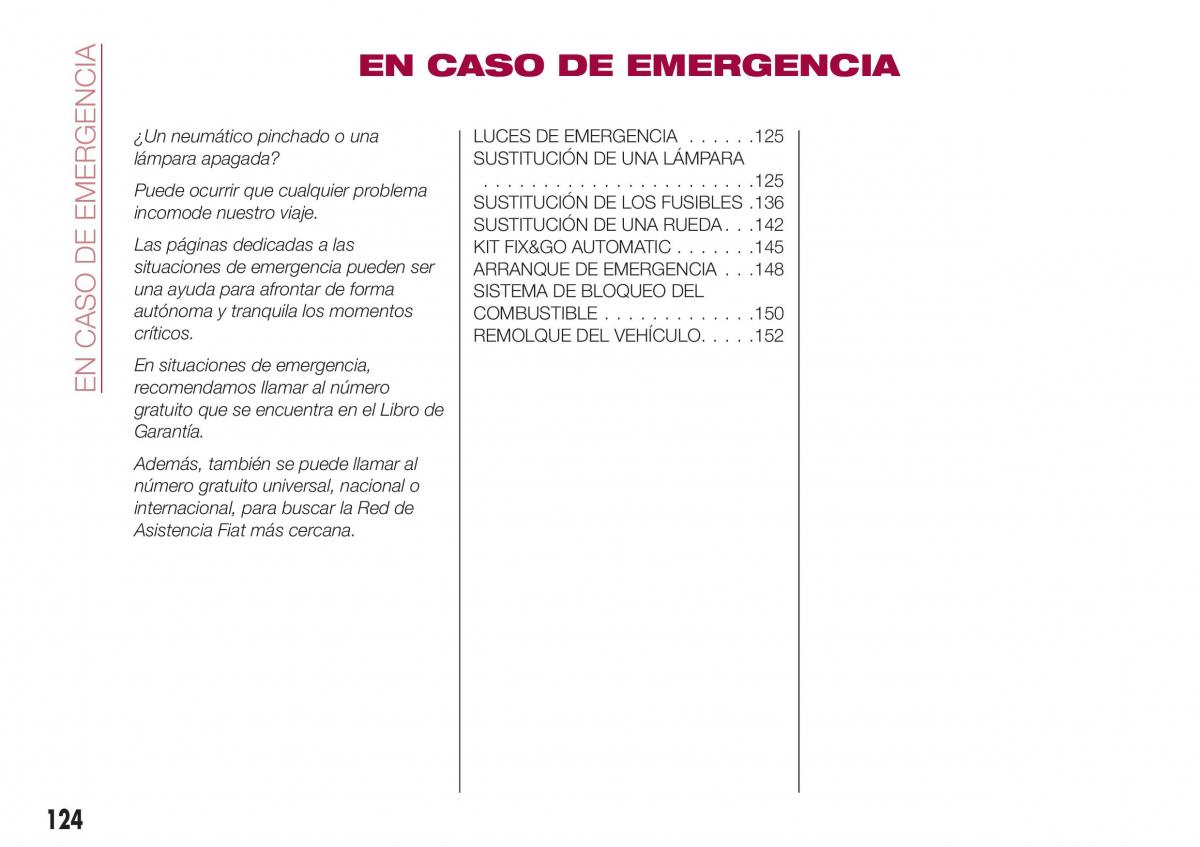 Fiat Tipo combi manual del propietario / page 126