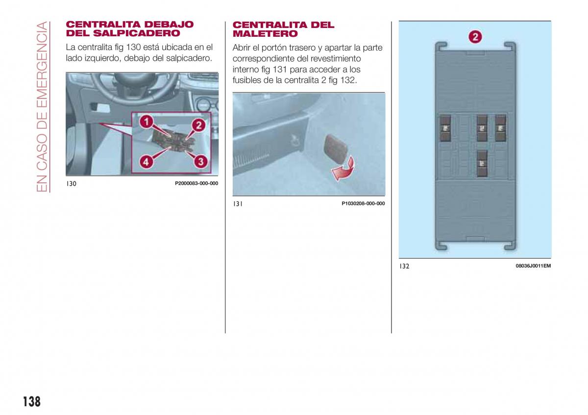 Fiat Tipo combi manual del propietario / page 140