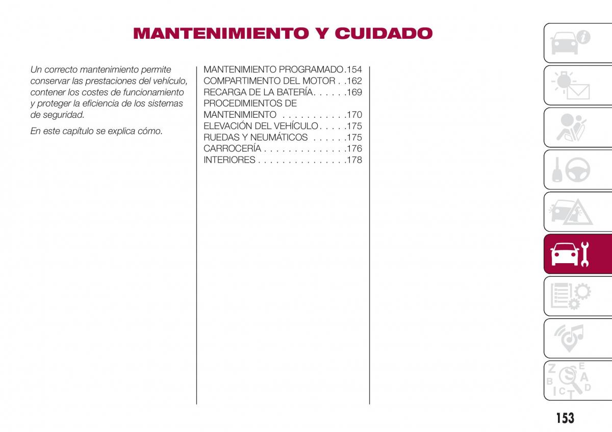 Fiat Tipo combi manual del propietario / page 155