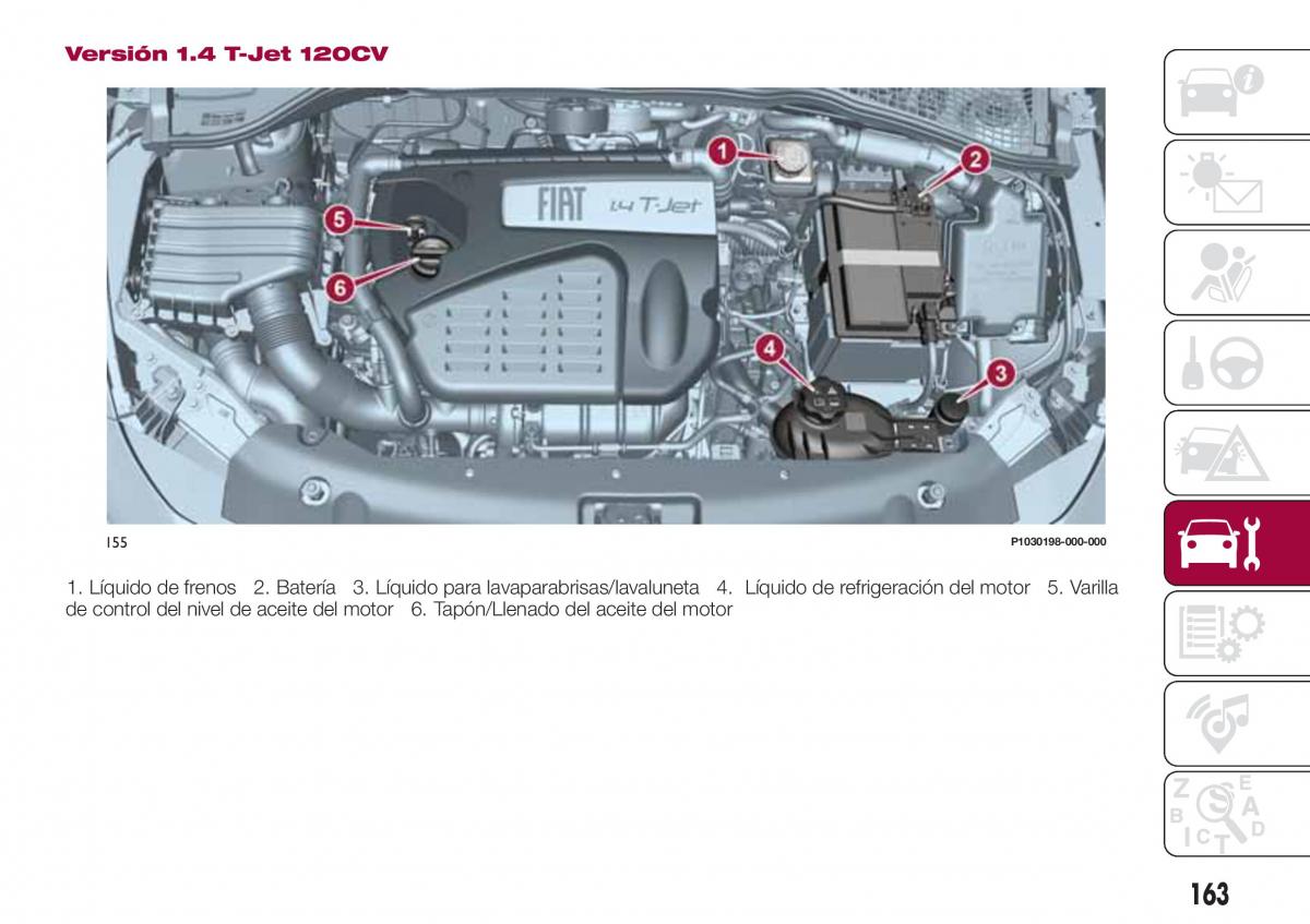 Fiat Tipo combi manual del propietario / page 165