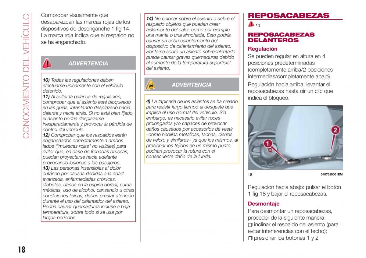 Fiat Tipo combi manual del propietario / page 20