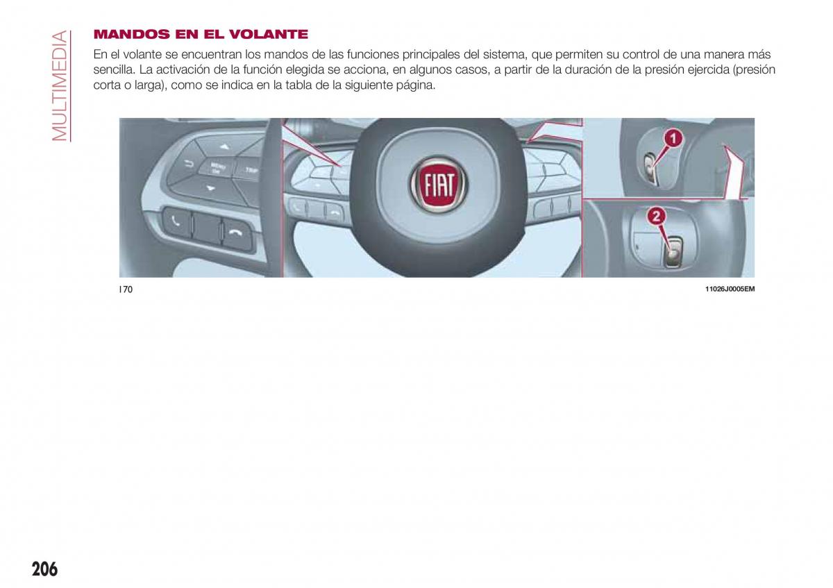 Fiat Tipo combi manual del propietario / page 208