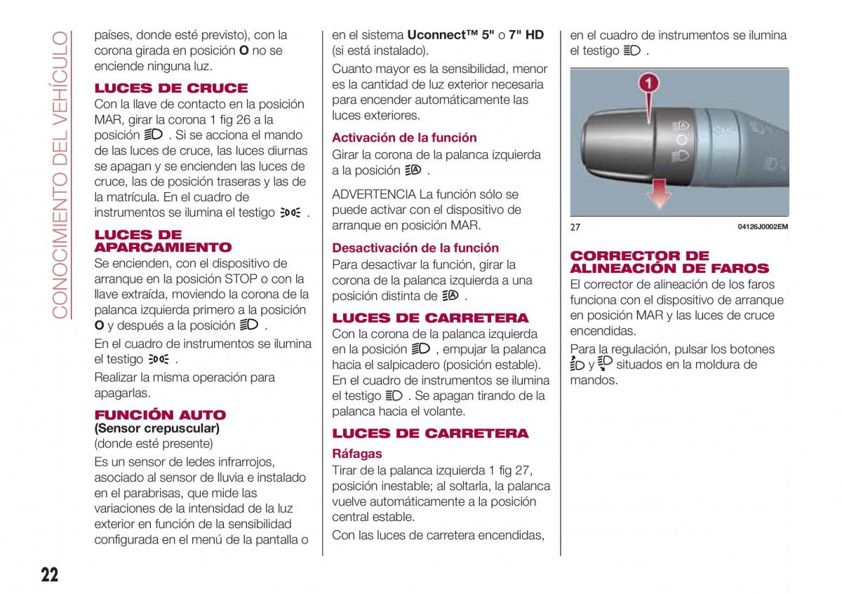 Fiat Tipo combi manual del propietario / page 24