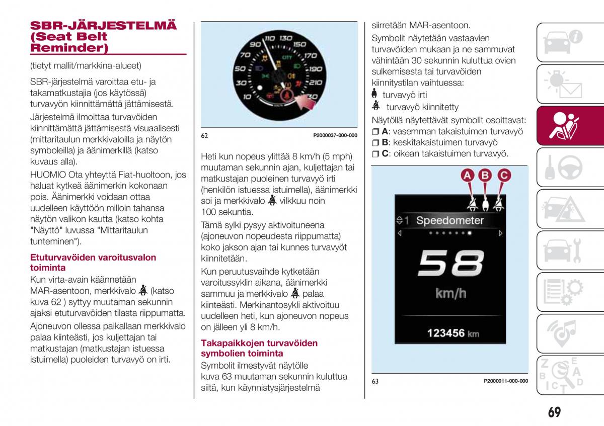 Fiat Tipo combi omistajan kasikirja / page 71