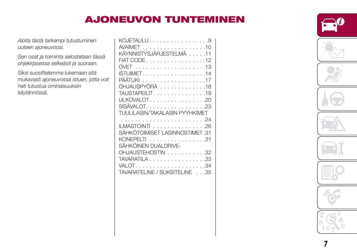 Fiat Tipo combi omistajan kasikirja / page 9