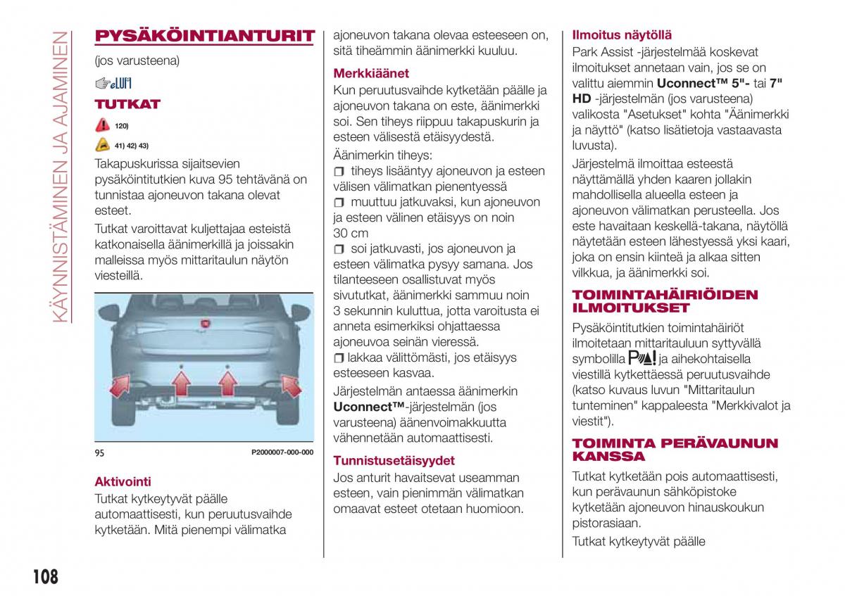 Fiat Tipo combi omistajan kasikirja / page 110