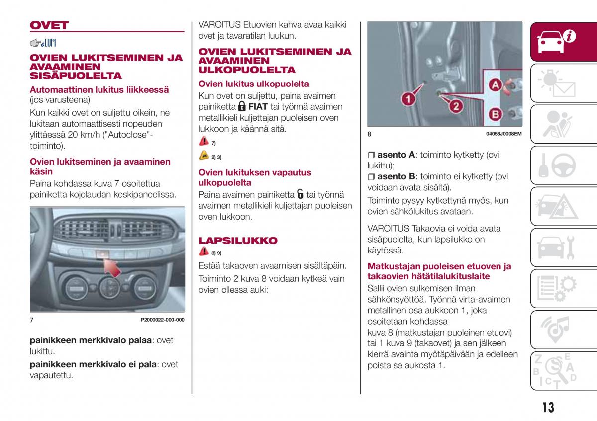 Fiat Tipo combi omistajan kasikirja / page 15