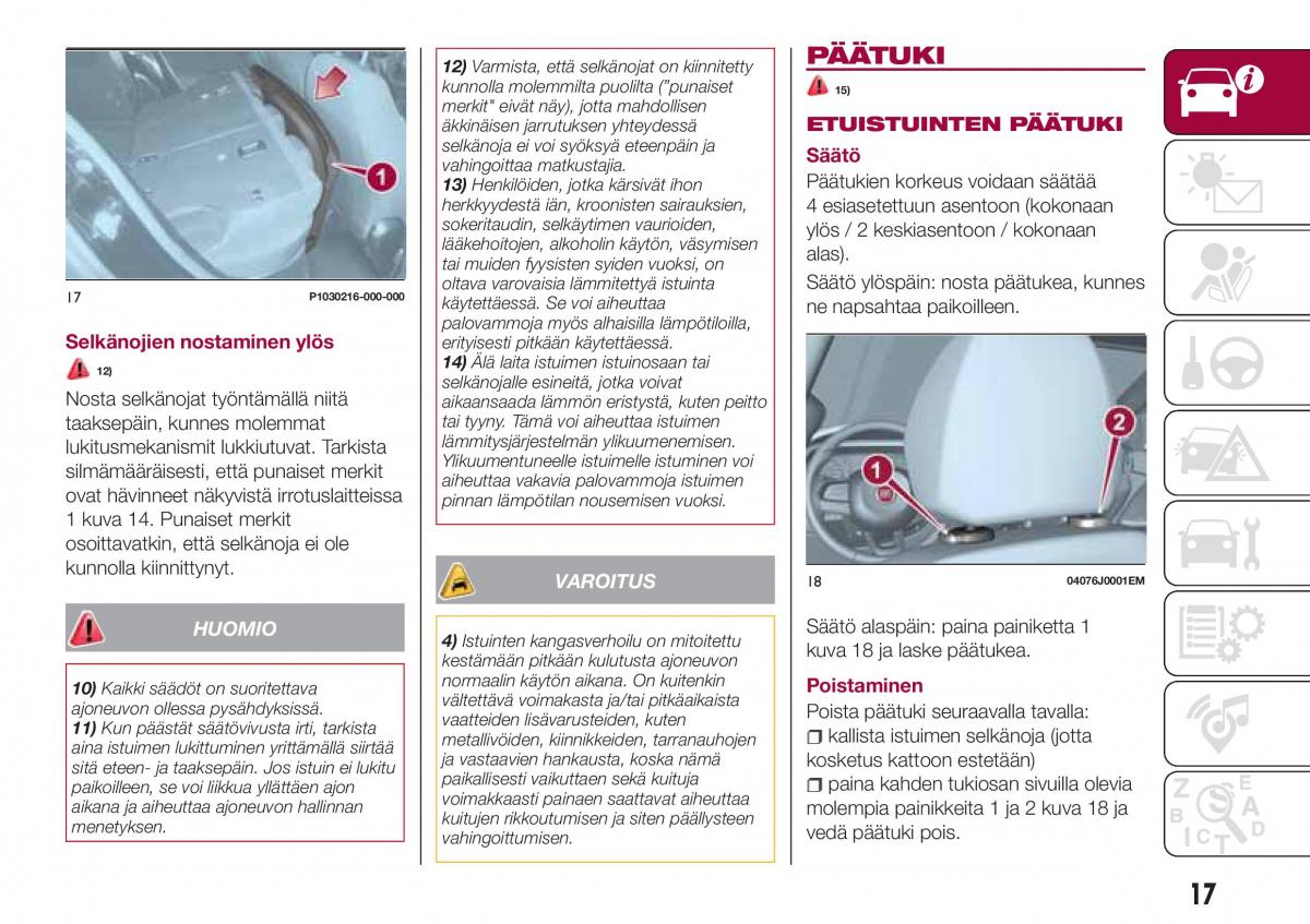 Fiat Tipo combi omistajan kasikirja / page 19