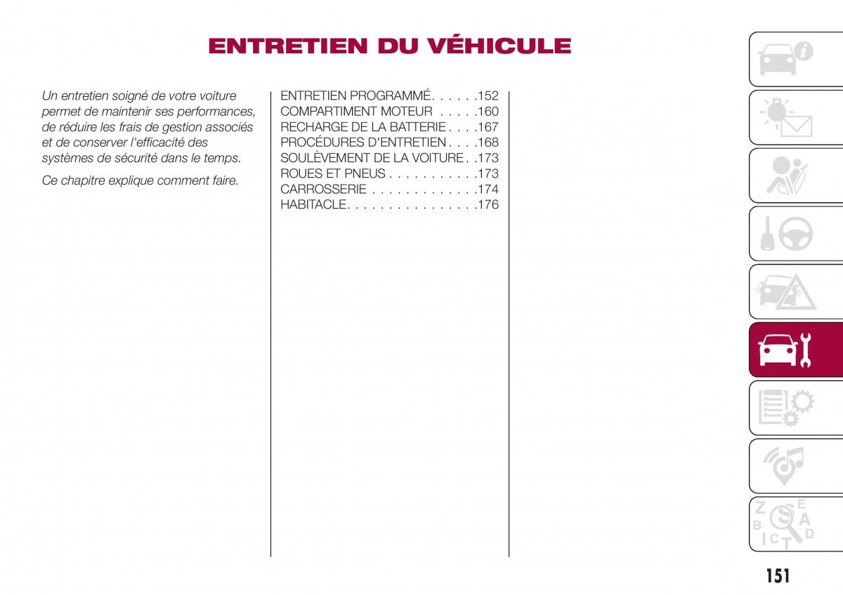 Fiat Tipo combi manuel du proprietaire / page 151