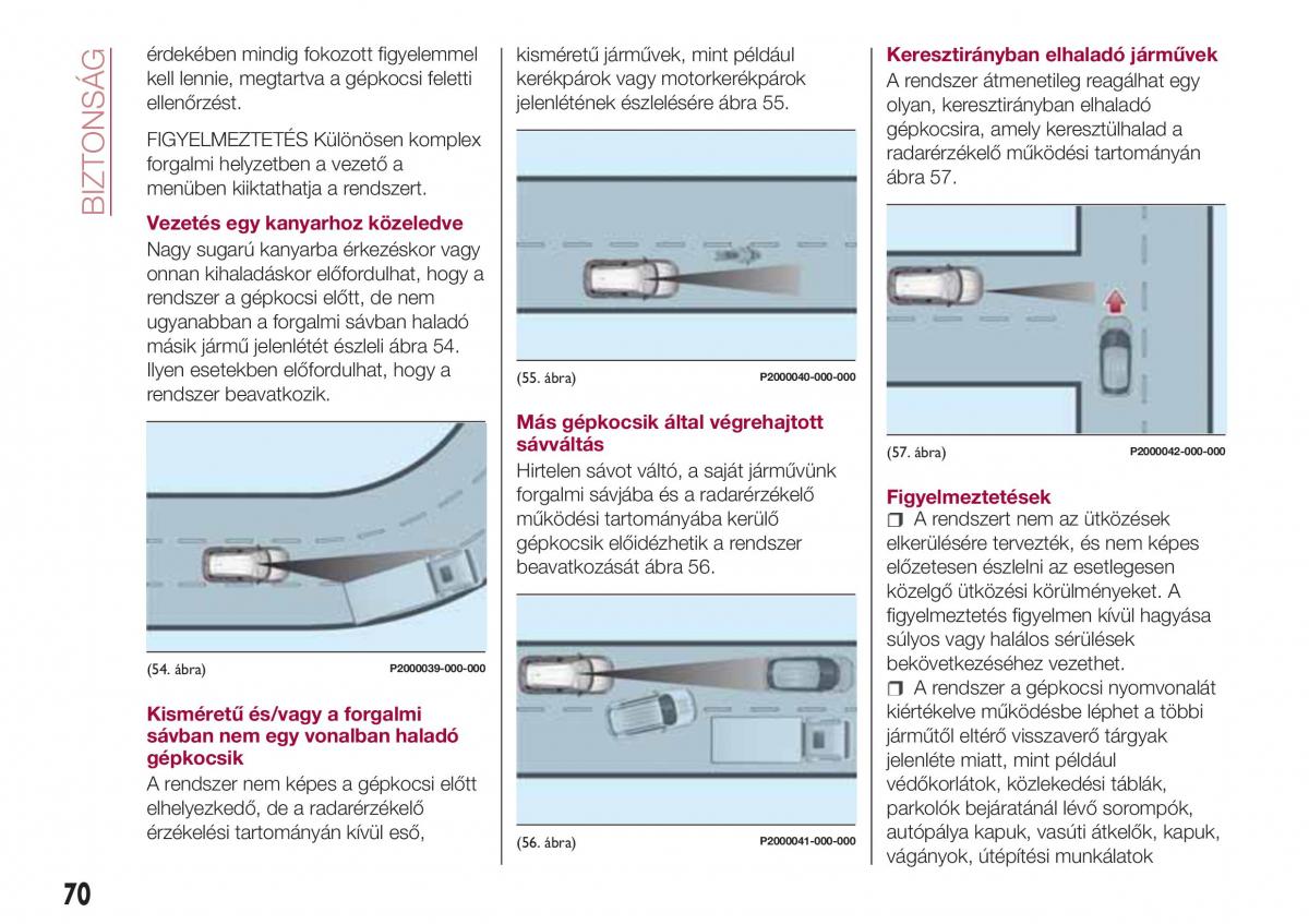 Fiat Tipo combi Kezelesi utmutato / page 72