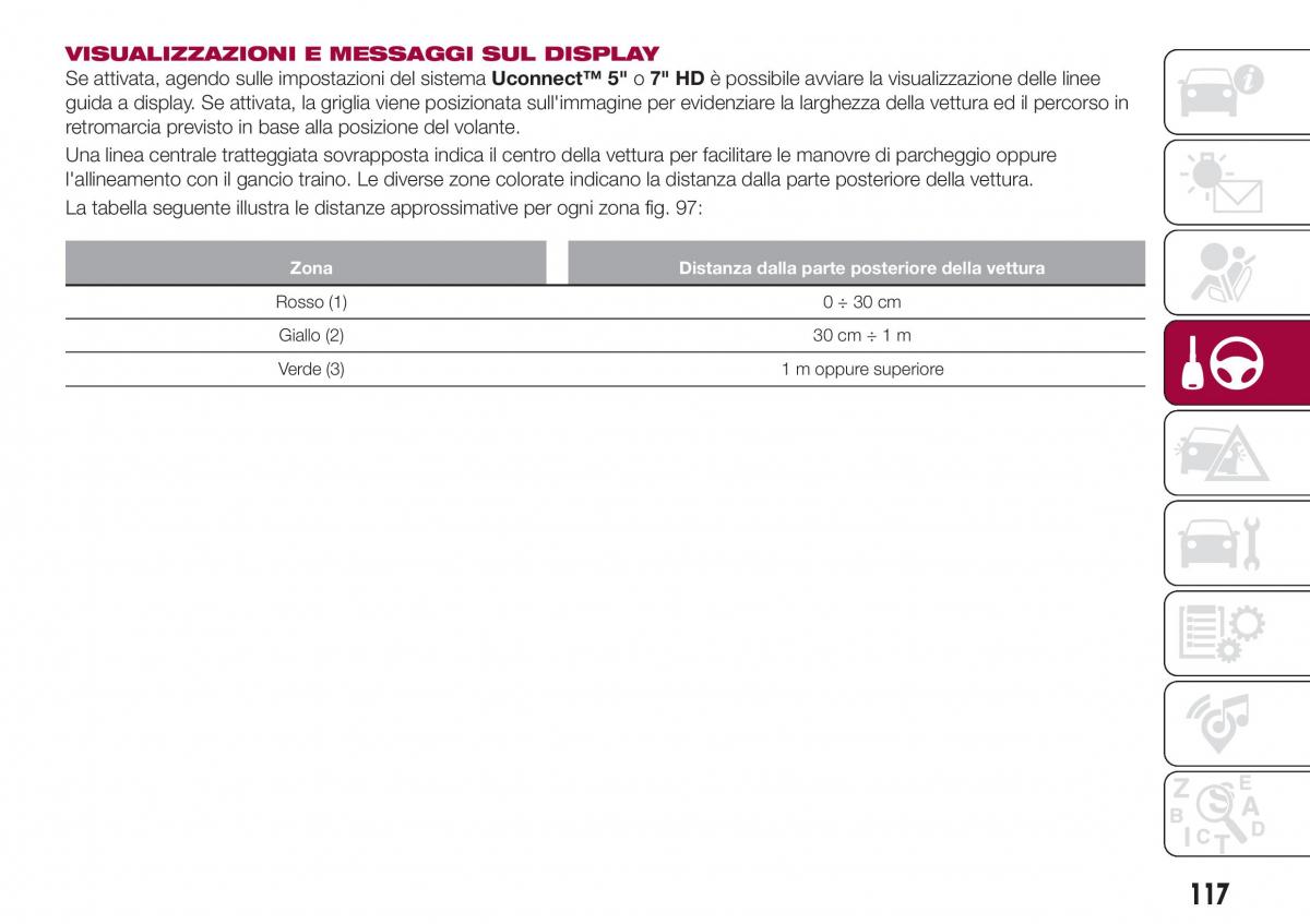 Fiat Tipo combi manuale del proprietario / page 119