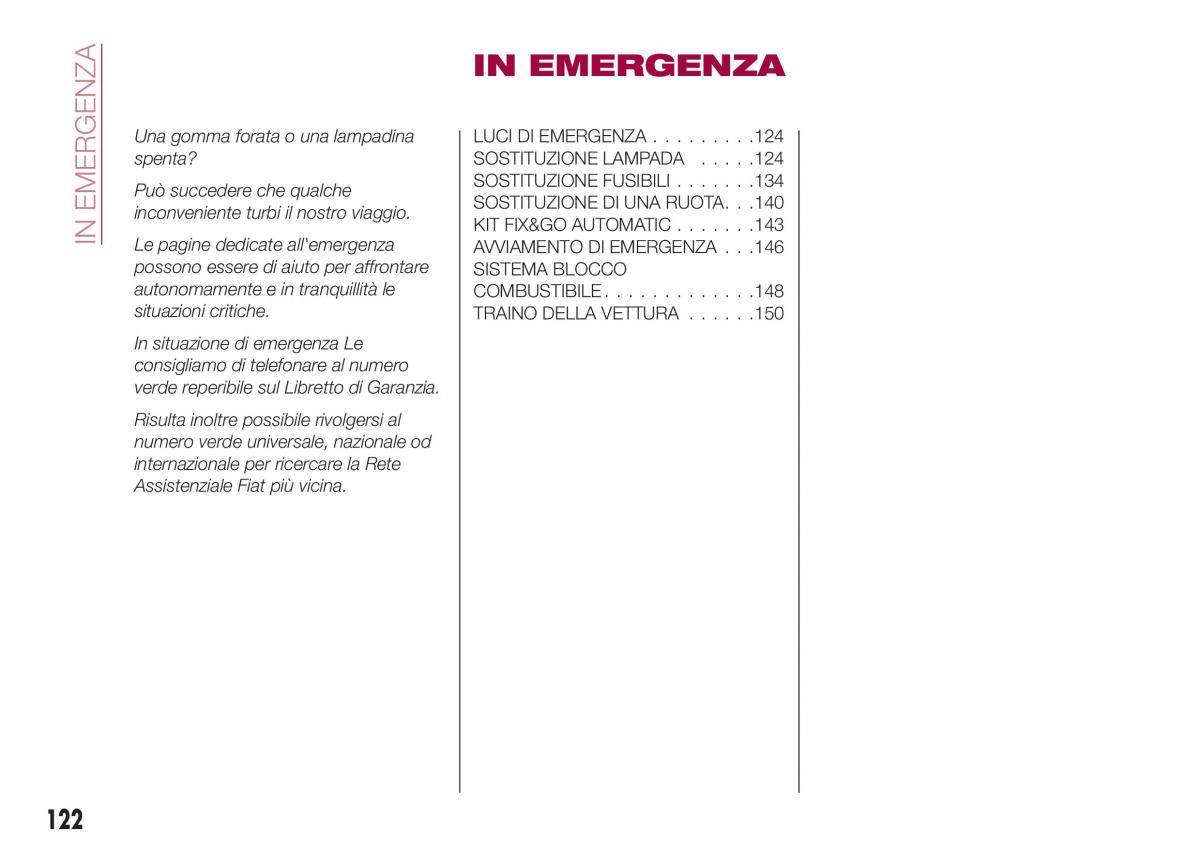 Fiat Tipo combi manuale del proprietario / page 124