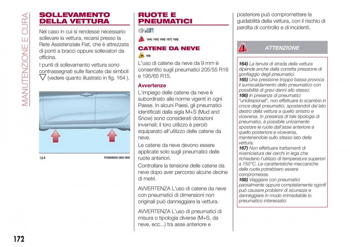 Fiat Tipo combi manuale del proprietario / page 174