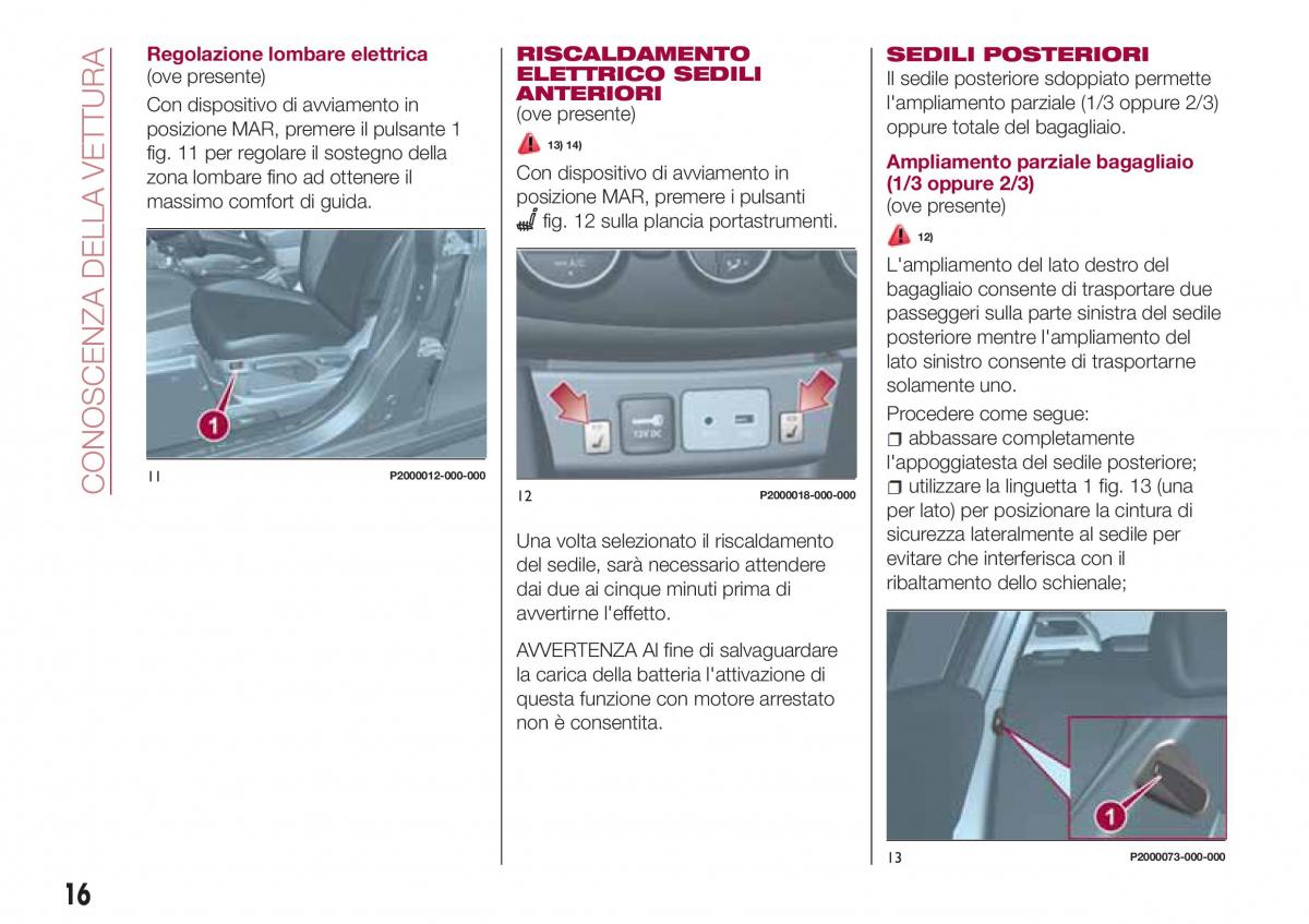 Fiat Tipo combi manuale del proprietario / page 18