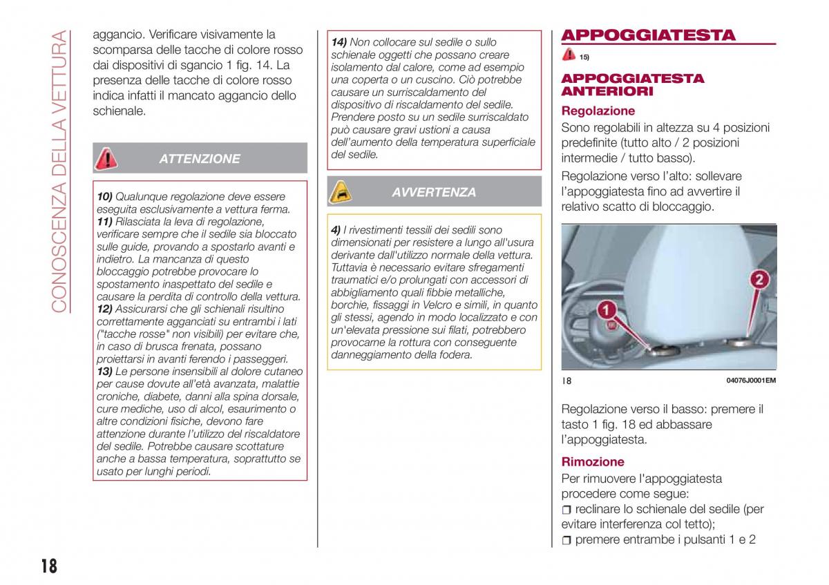 Fiat Tipo combi manuale del proprietario / page 20