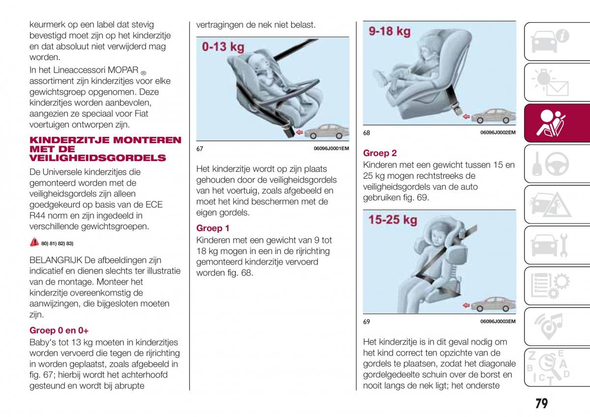 Fiat Tipo combi handleiding / page 81