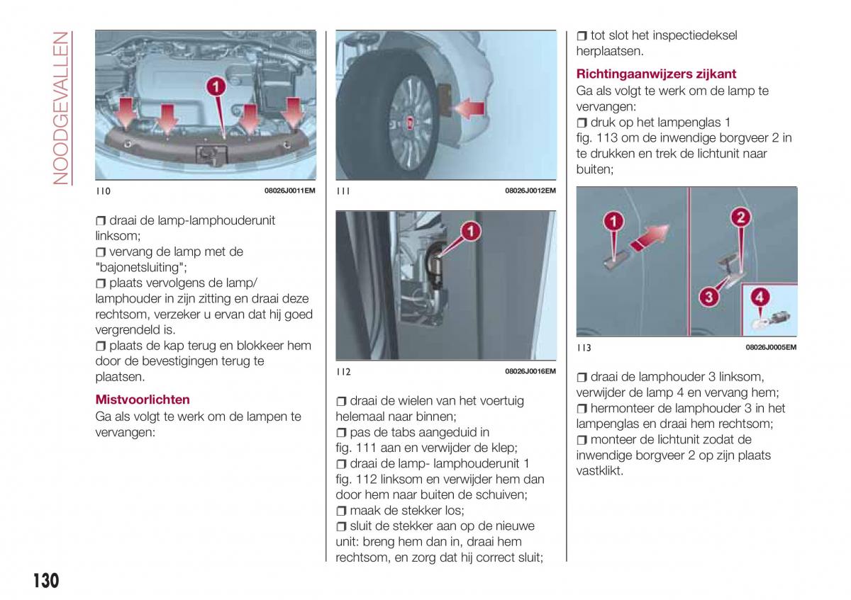 Fiat Tipo combi handleiding / page 132