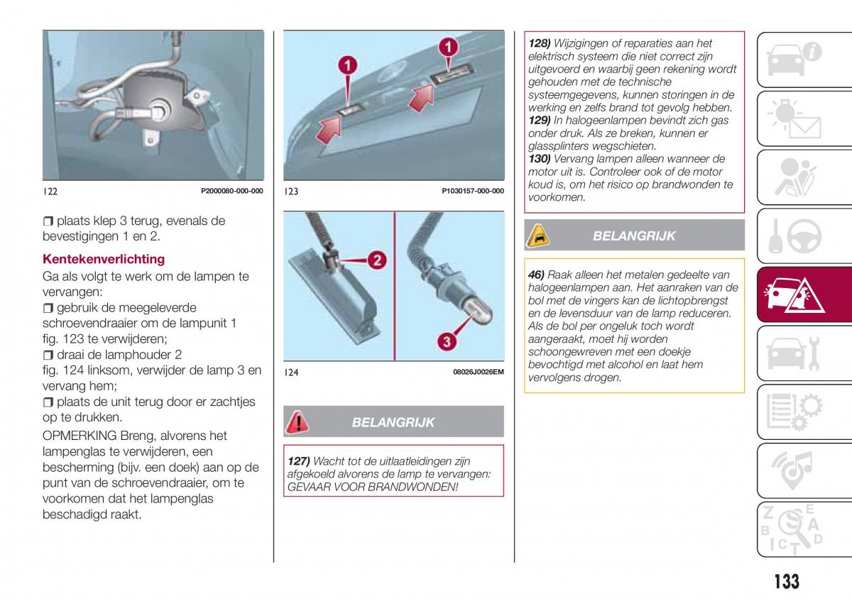 Fiat Tipo combi handleiding / page 135