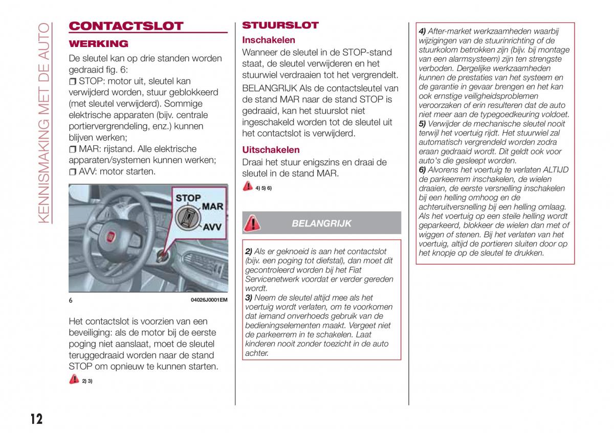 Fiat Tipo combi handleiding / page 14