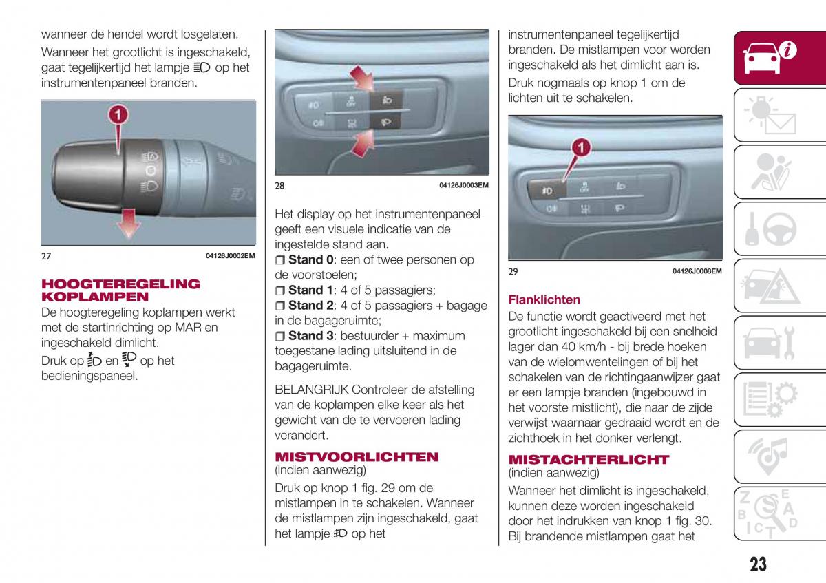 Fiat Tipo combi handleiding / page 25