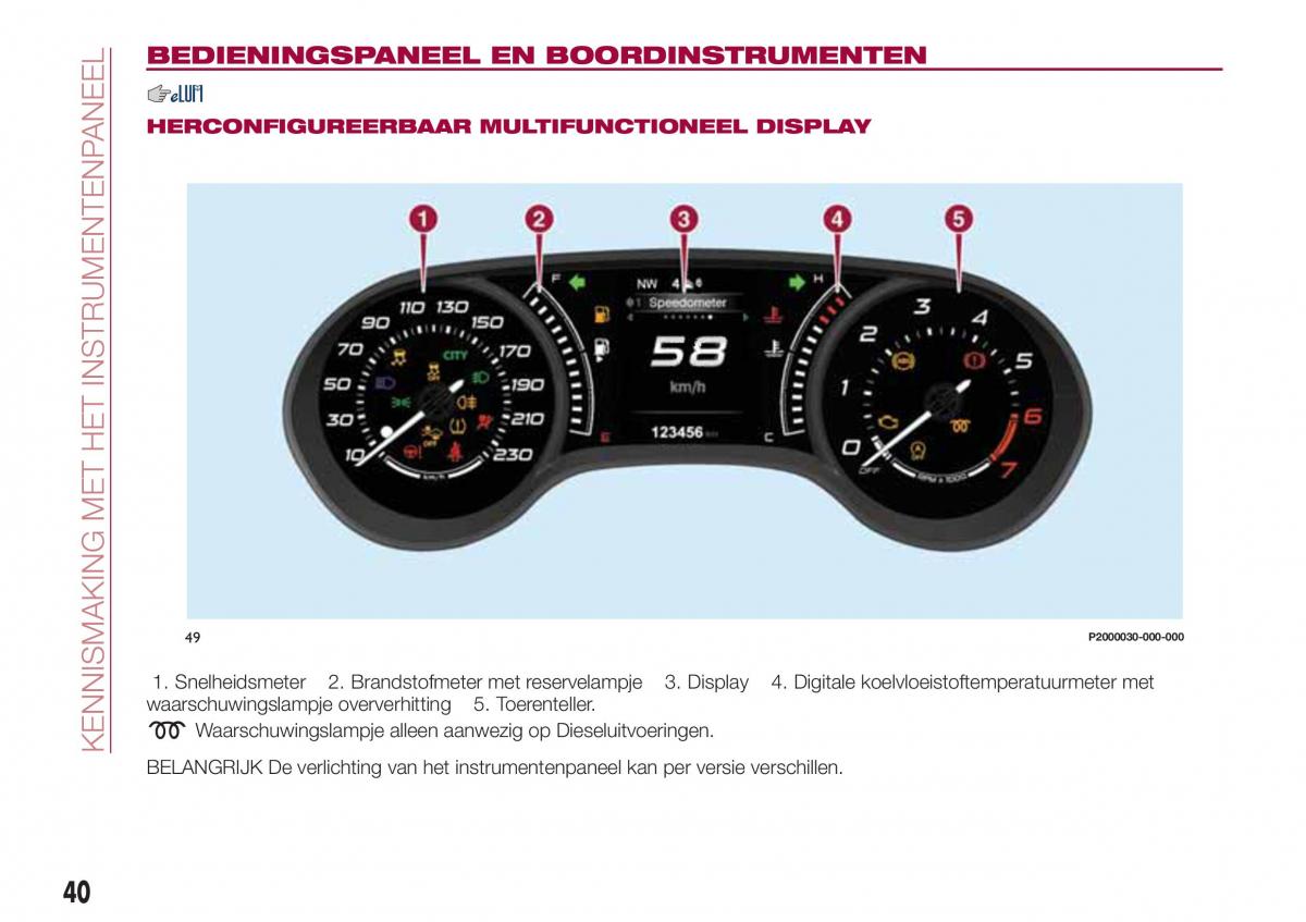 Fiat Tipo combi handleiding / page 42