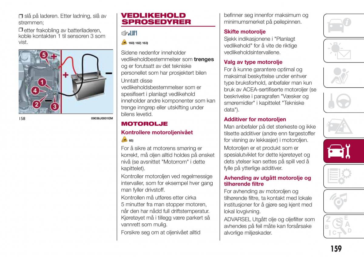 Fiat Tipo combi bruksanvisningen / page 161