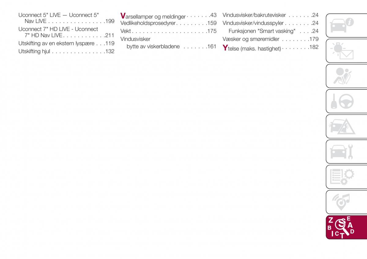 Fiat Tipo combi bruksanvisningen / page 233