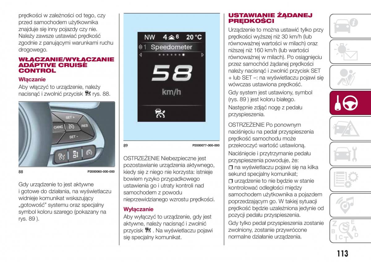 Fiat Tipo combi instrukcja obslugi / page 115