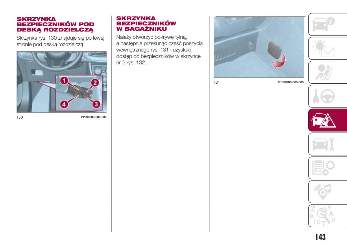 Fiat Tipo combi instrukcja obslugi / page 145