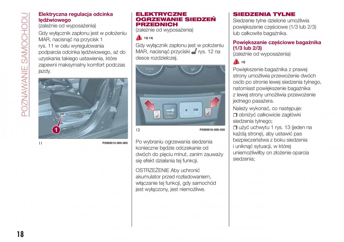 Fiat Tipo combi instrukcja obslugi / page 20