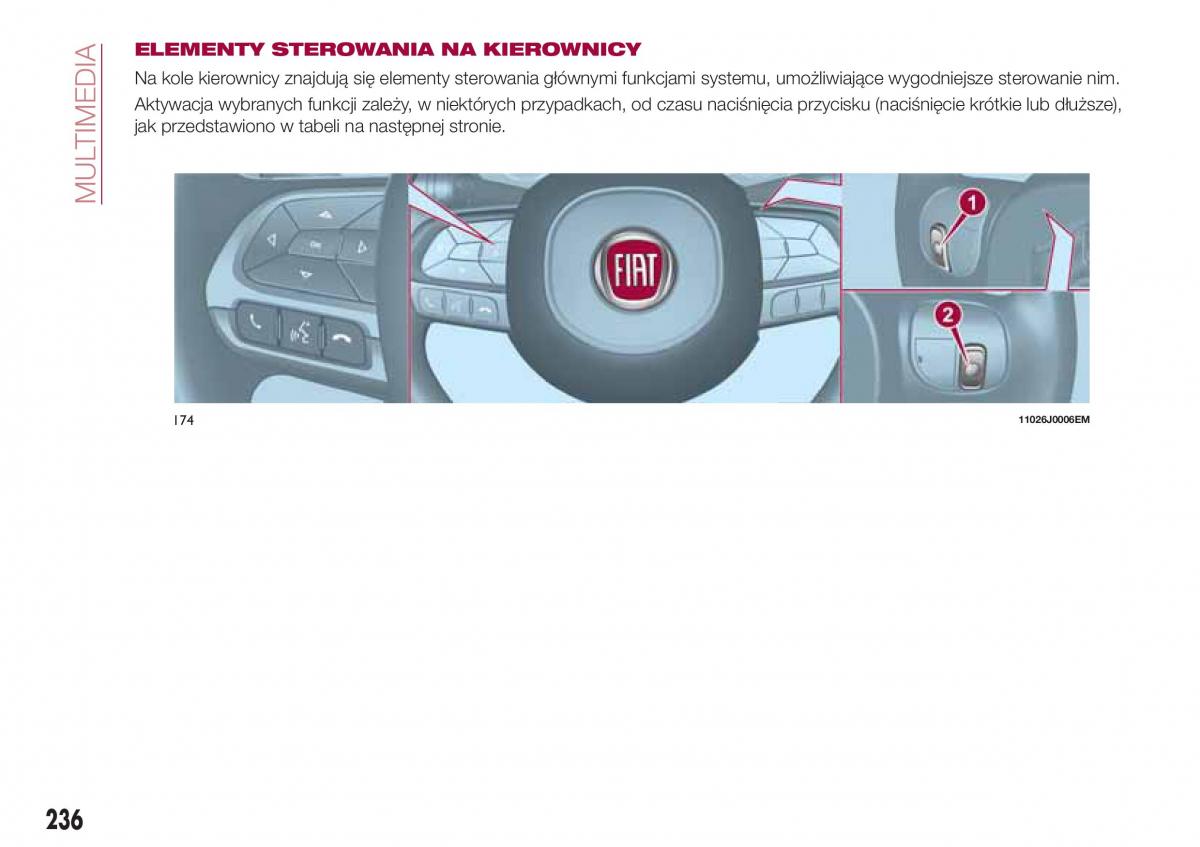 Fiat Tipo combi instrukcja obslugi / page 238