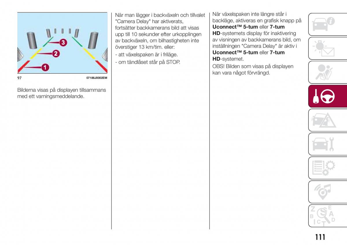 Fiat Tipo combi instruktionsbok / page 113