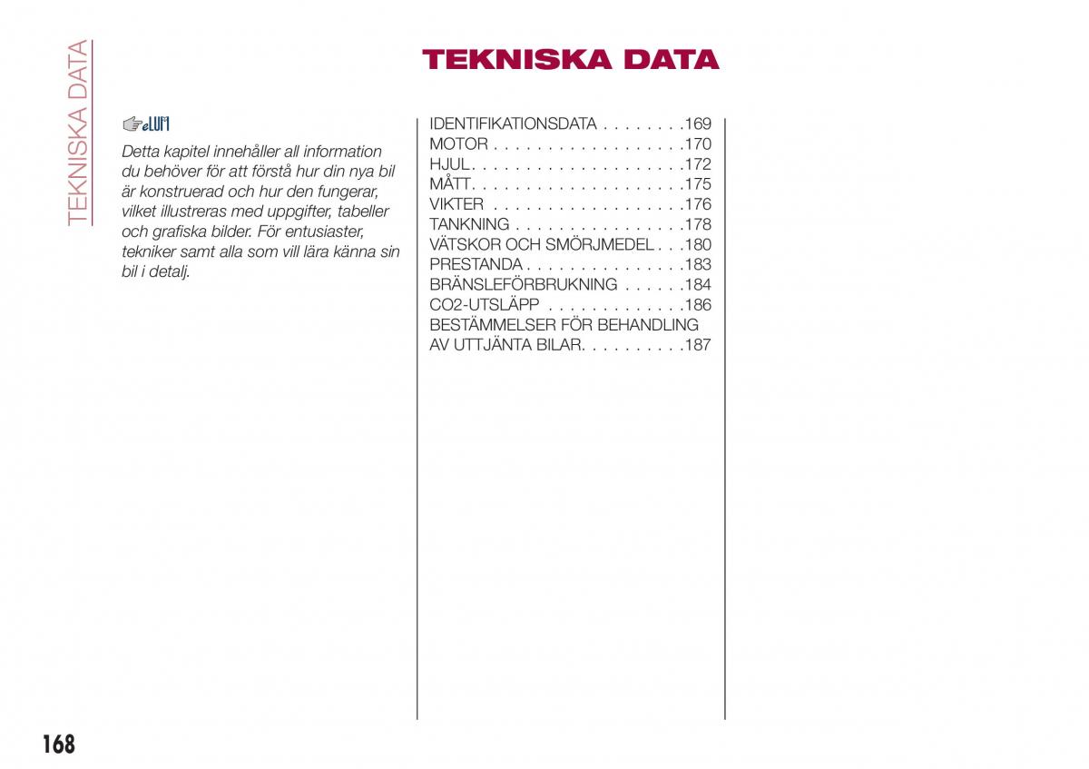 Fiat Tipo combi instruktionsbok / page 170