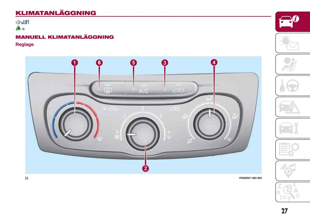 Fiat Tipo combi instruktionsbok / page 29