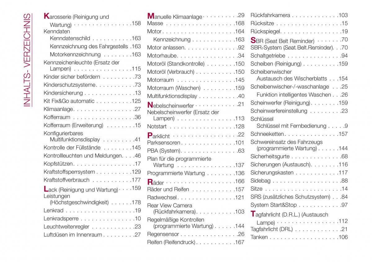 Fiat Tipo sedan Handbuch / page 220