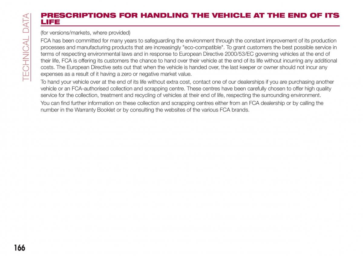 Fiat Tipo sedan owners manual / page 168