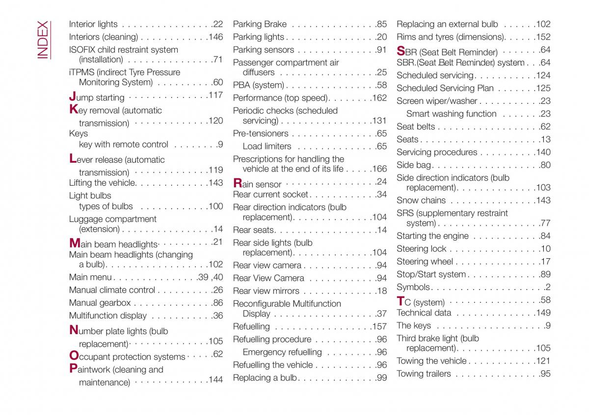 Fiat Tipo sedan owners manual / page 200