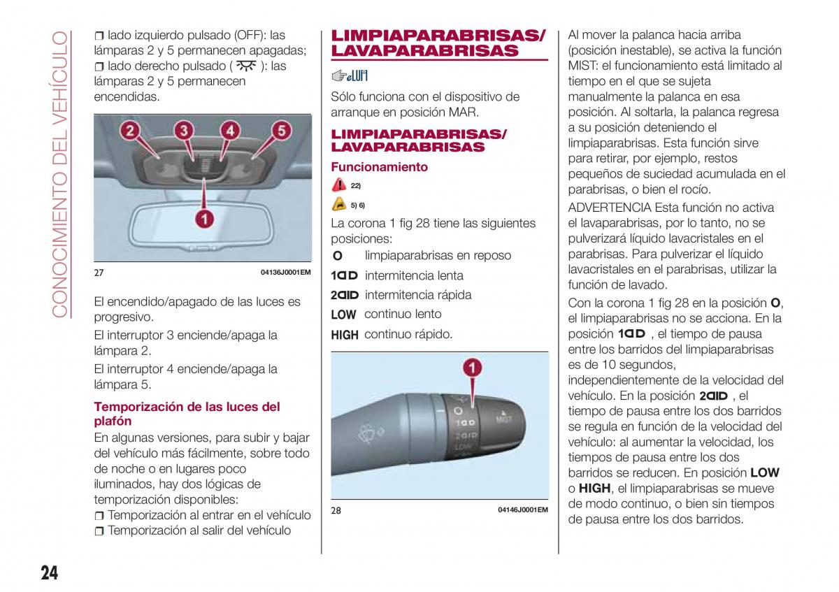 Fiat Tipo sedan manual del propietario / page 26