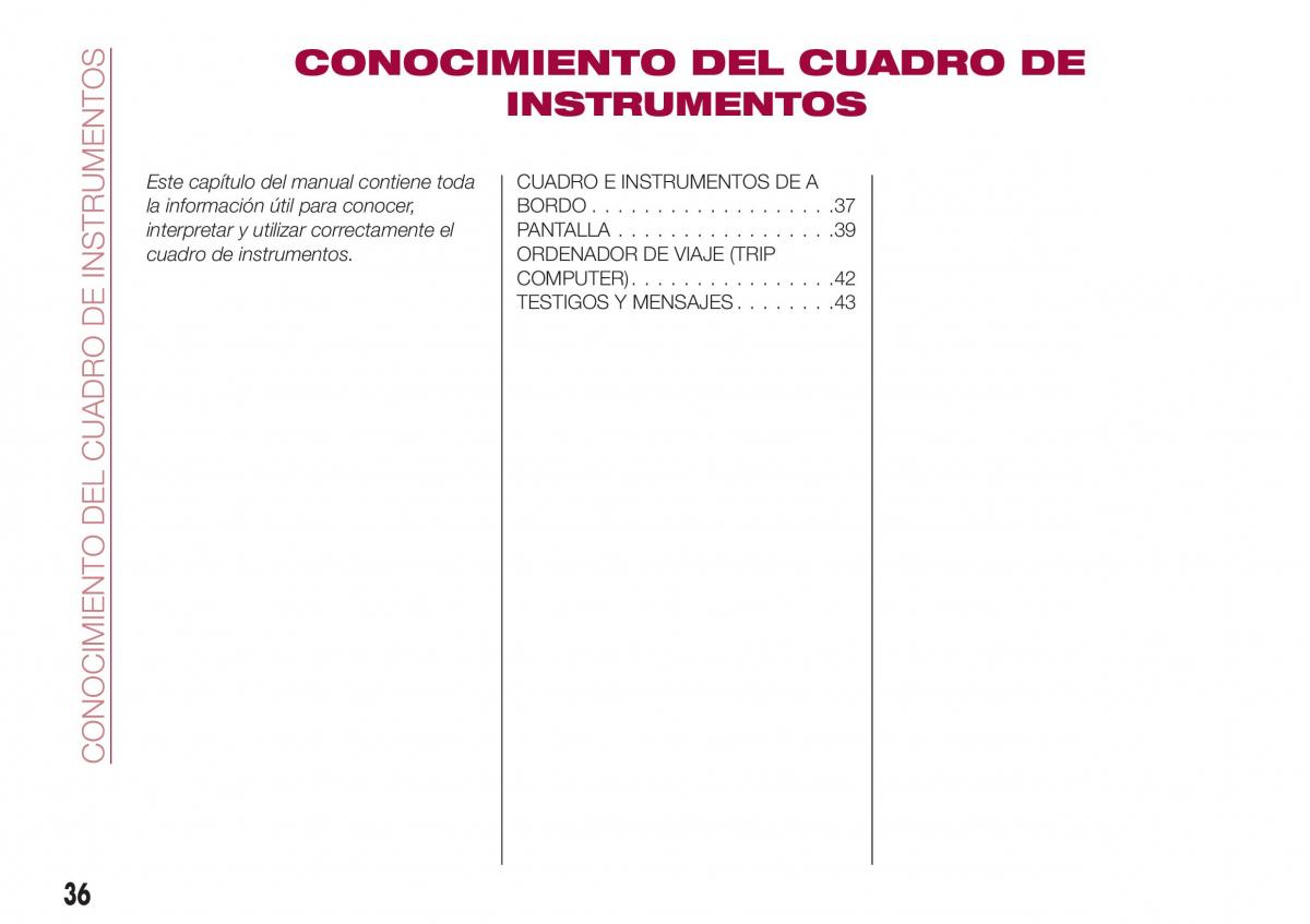 Fiat Tipo sedan manual del propietario / page 38