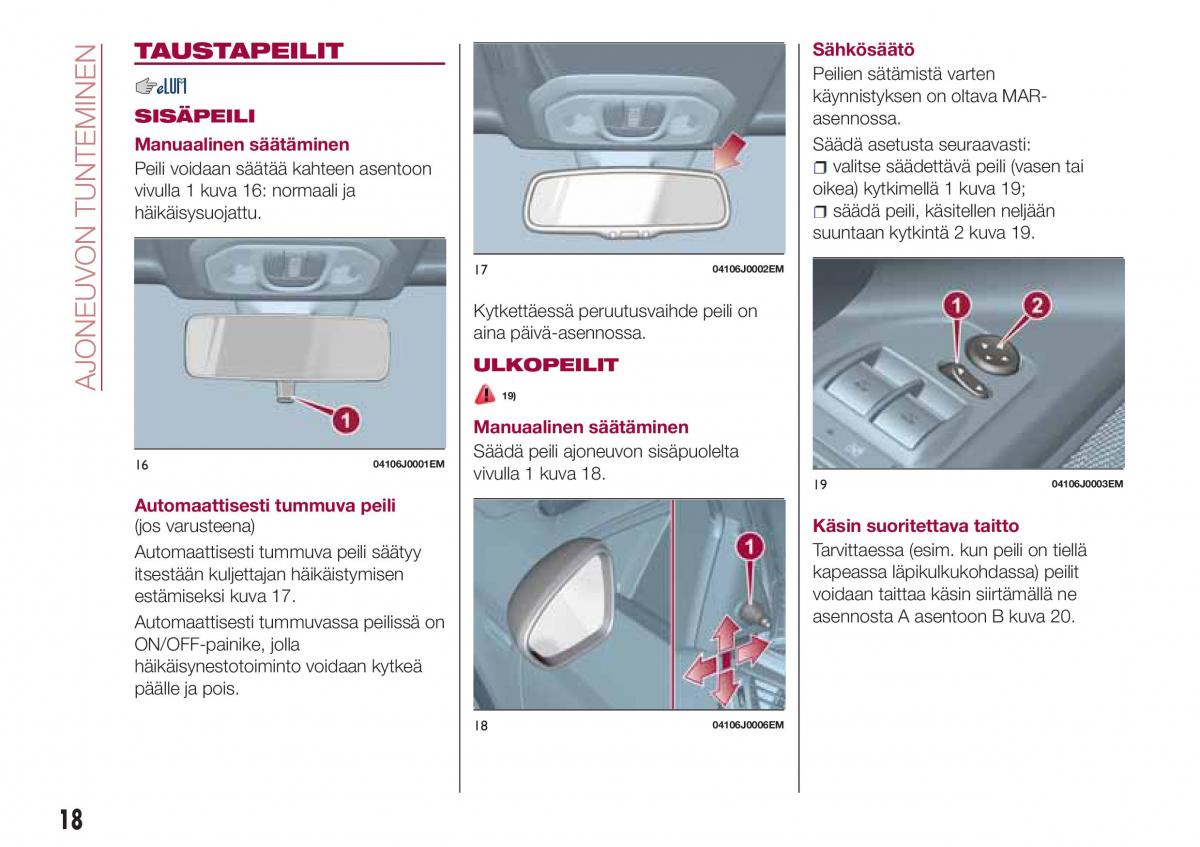 Fiat Tipo sedan omistajan kasikirja / page 20