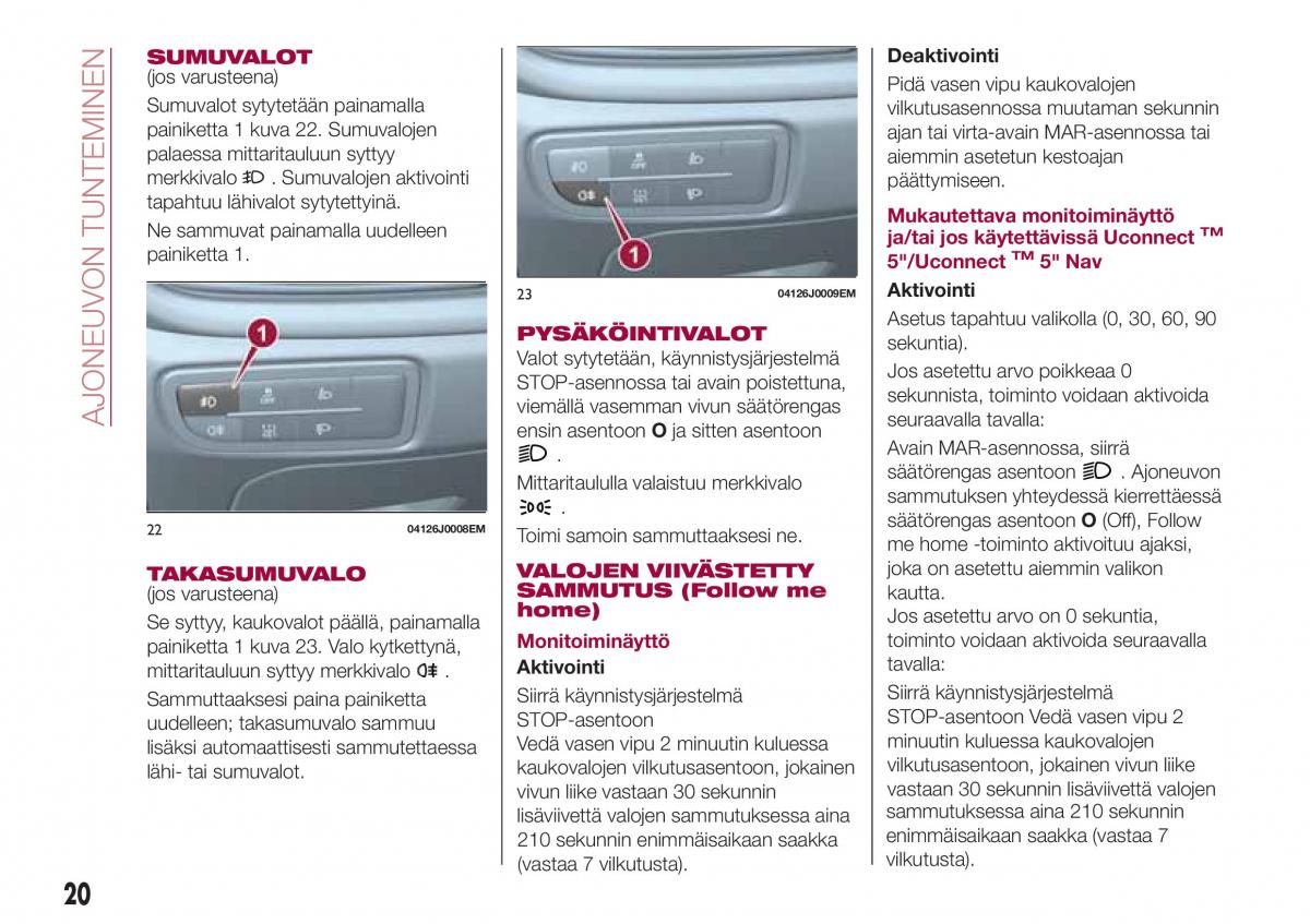 Fiat Tipo sedan omistajan kasikirja / page 22