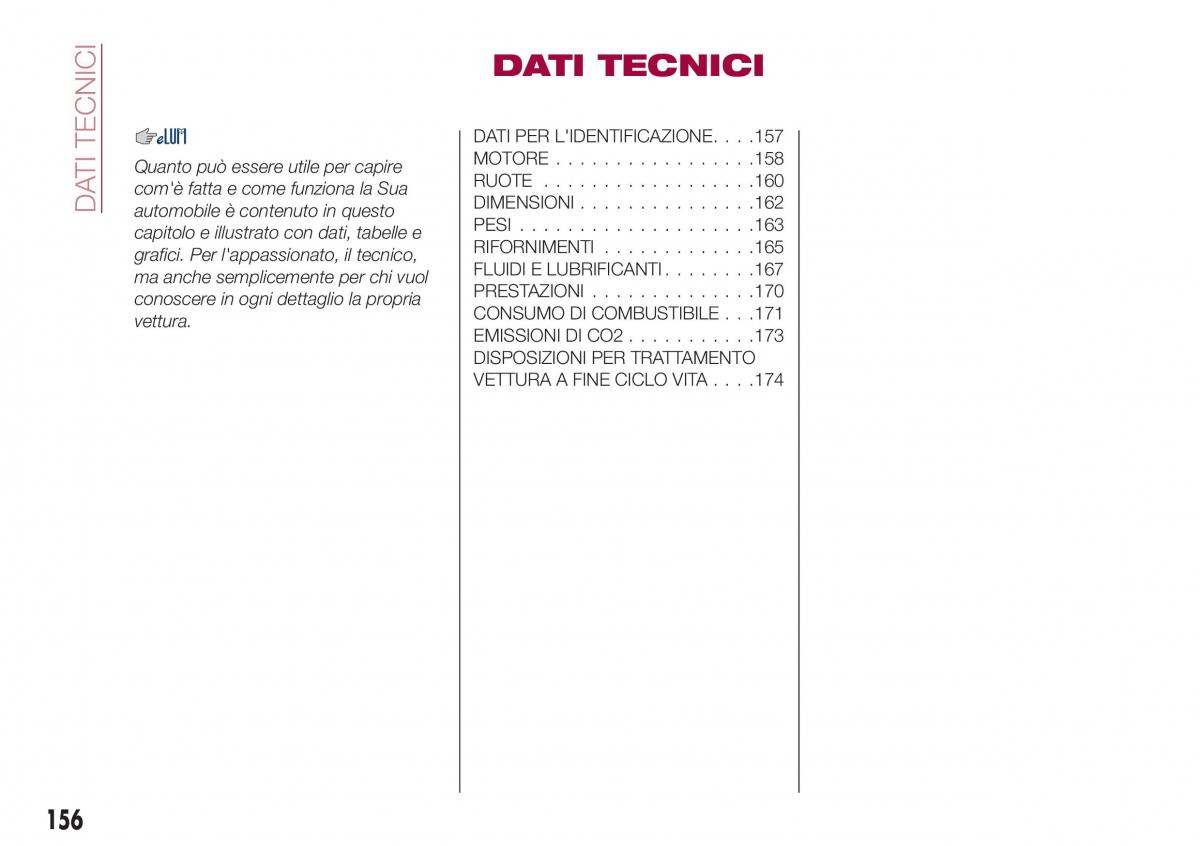 Fiat Tipo sedan manuale del proprietario / page 158