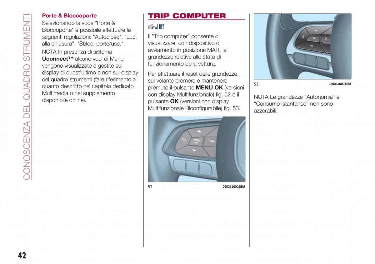 Fiat Tipo sedan manuale del proprietario / page 44