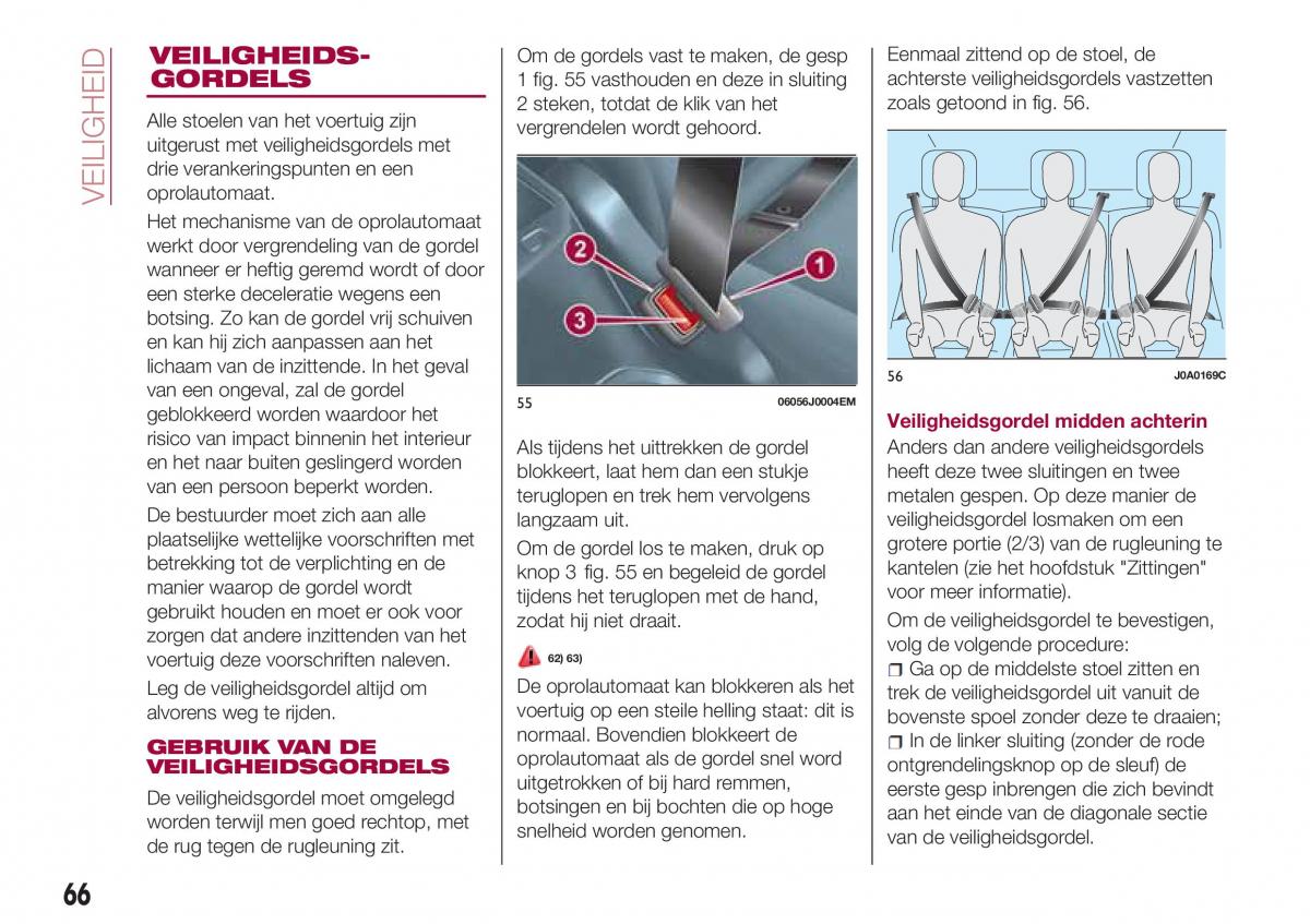 Fiat Tipo sedan handleiding / page 68