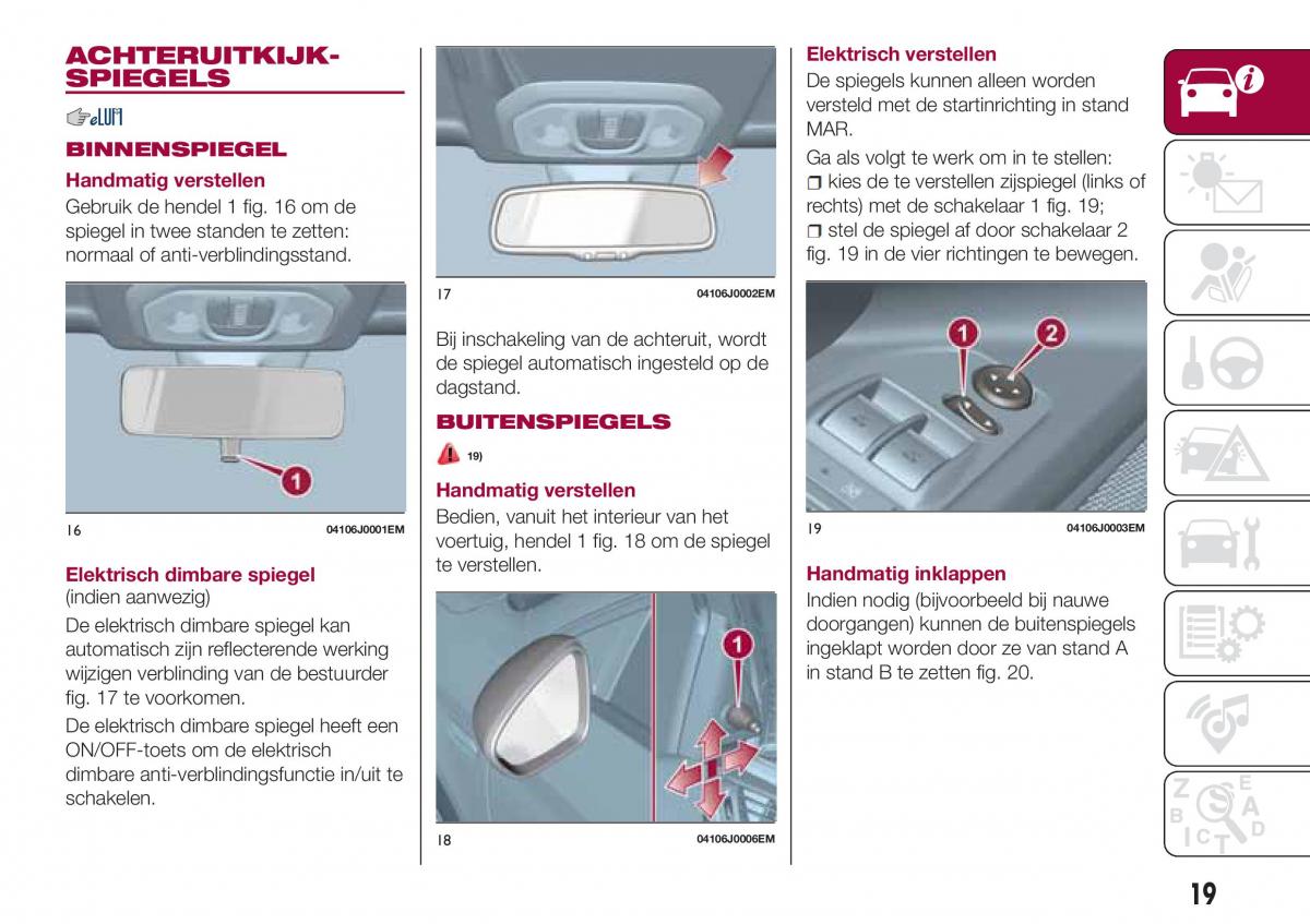 Fiat Tipo sedan handleiding / page 21