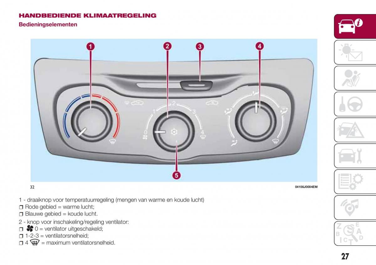 Fiat Tipo sedan handleiding / page 29