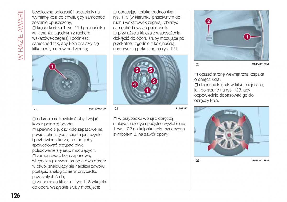 Fiat Tipo sedan instrukcja obslugi / page 128